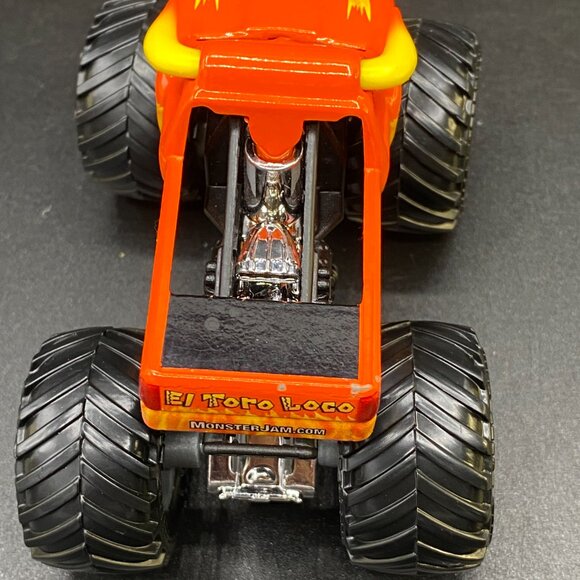 Monster Jam El Toro Loco 1:64 Diecast Monster Truck Spin Master Orange - Picture 8 of 16